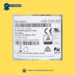 OKIN JLDQ.19.408.188S02 linear actuator specification label 24-29V 100W motor recliner lift chair actuator identification sticker Number2project