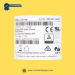 OKIN JLDQ.19B.495.344D07 linear actuator label close up showing 24-29V 100W and 37mm stroke specification Number2project