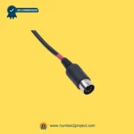 OKIN 5 pin DIN connector cable for recliner linear actuator power connection plug lift chair motion furniture actuator cable Number2project