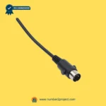 OKIN linear actuator 5 pin DIN connector cable for power recliner lift chair motor connection plug motion furniture actuator cable Number2project