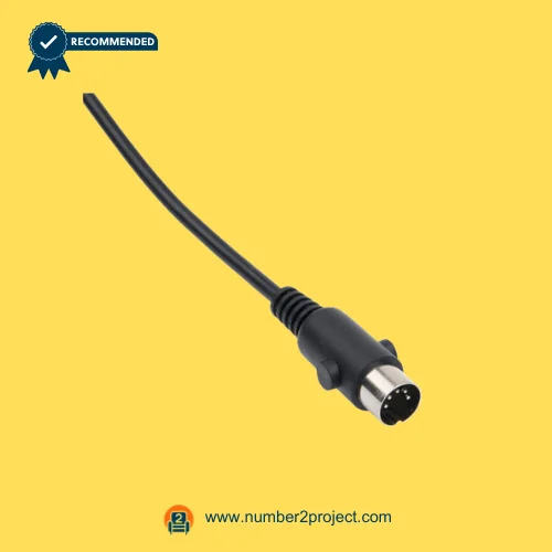 OKIN linear actuator 5 pin DIN connector cable for power recliner lift chair motor connection plug motion furniture actuator cable Number2project