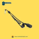 OKIN recliner linear actuator multi connector power cable with clip mount and round socket for lift chair motion furniture wiring harness Number2project