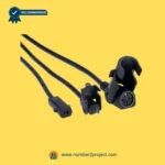 OKIN linear actuator multi connector wiring harness with clip mount bracket and round socket for power recliner lift chair actuator wiring Number2project