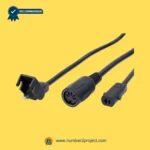 OKIN linear actuator multi connector wiring harness with round socket clip mount bracket and power plug for recliner lift chair actuator wiring Number2project