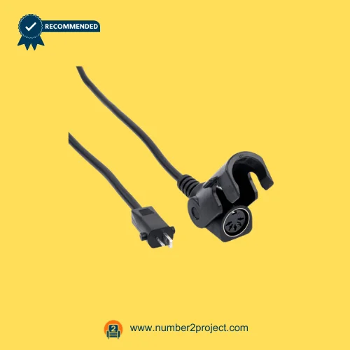 OKIN linear actuator power connector cable with clip mount and round multi pin socket for power recliner lift chair motion furniture actuator wiring Number2project