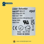 QDPT-02-217 linear actuator recliner motor with cable and multiple connectors lift chair actuator full view motion furniture replacement Number2project