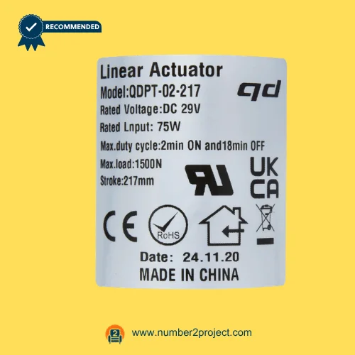 QDPT-02-217 linear actuator recliner motor with cable and multiple connectors lift chair actuator full view motion furniture replacement Number2project