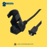 recliner actuator connector clip with round socket and 2 pin plug cable for lift chair motor wiring close up motion furniture Number2project