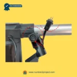 RMT R811A linear actuator motor connector ports showing actuator cable plug and control box connector for power recliner lift chair motion furniture Number2project