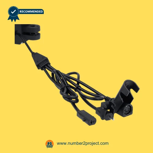 RMT R811G42513335 recliner actuator wiring harness with two pin power plug and round multi pin connector for lift chair linear actuator motor Number2project