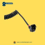 RMT R811T01187018 recliner actuator coiled power cable with two pin connector plug for lift chair linear actuator motor Number2project