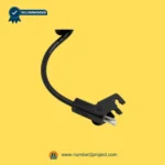 RMT R811T01187036 actuator connector cable with clip-style connector and two-prong power plug for recliner lift chair motor connection Number2project