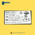 rmt r811t01200073 linear actuator label close up model r811t 24v 50w actuator specification sticker remacro technology recliner motor part number2project