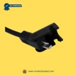 RMT R811T01288138 recliner actuator power connector plug close-up with two-pin electrical connector for lift chair linear actuator motor Number2project