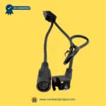 RMT R811T02430250 linear actuator connector cable with two pin recliner motor plug and female control box connector for power recliner lift chair motion furniture Number2project