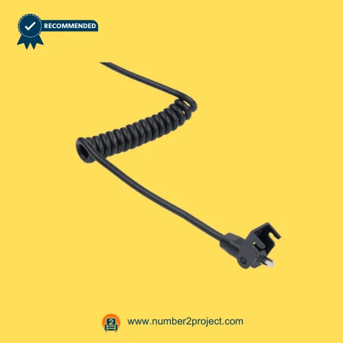 RMT R811T11252048 recliner actuator coiled power cable with two pin connector plug for lift chair linear actuator motor Number2project