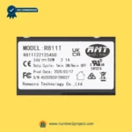 RMT R811T22125450 linear actuator specification label 24V 50W Remacro Technology recliner lift chair motor identification plate close up Number2project