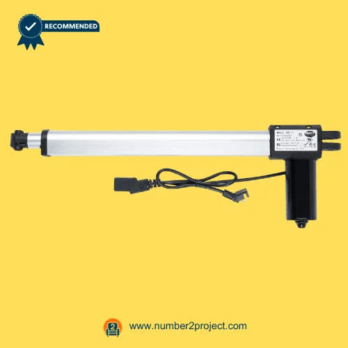 RMT R811T22433252 Linear Actuator for ReclinerLift Chair – Full View linear actuator for recliner lift chair rmt r811t22433252 electric actuator motor with cable and connector motion furniture replacement part number2project