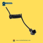 RMT R811T41170025 recliner actuator coiled power cable with two pin connector plug for lift chair linear actuator motor Number2project