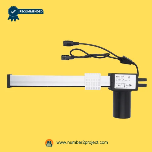 RMT R812101125228 linear actuator motor for power recliner and lift chair with wiring harness and mounting bracket motion furniture actuator replacement Number2project