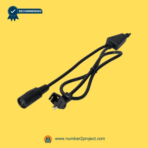 RMT R812102170167 recliner actuator wiring harness with two pin power plug and round multi pin connector for lift chair linear actuator motor Number2project