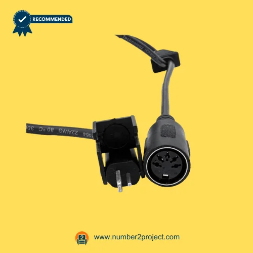 RMT R812301156204 recliner actuator wiring harness with two pin power plug and round multi pin connector for lift chair linear actuator motor Number2project