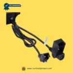 RMT R8123K2L40333 recliner actuator wiring harness with two pin power plug and round multi pin connector for lift chair linear actuator motor Number2project