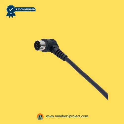 5-pin DIN connector cable for recliner linear actuator and lift chair control system Number2project