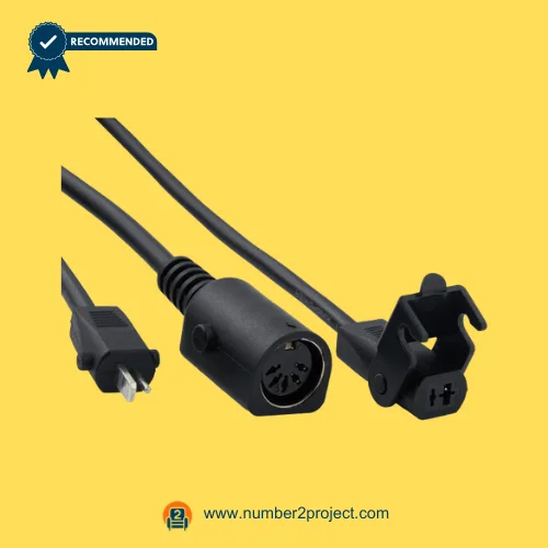 recliner adapter cable with 5-pin socket and 2-pin power plug for linear actuator motion furniture connector Number2project