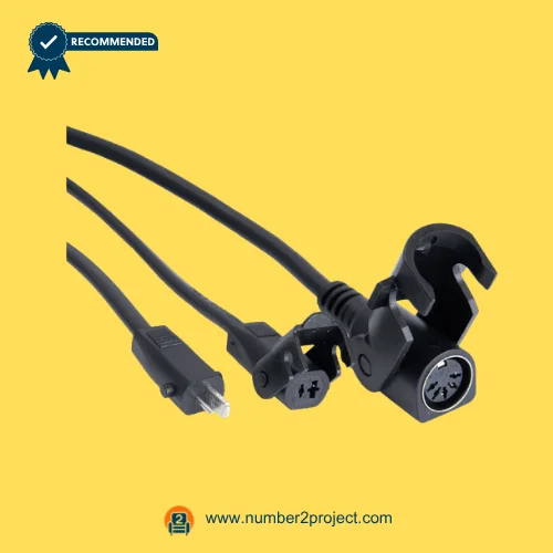 recliner actuator wiring harness with multi pin connectors and clip mount power cable for lift chair motor connection close up motion furniture wiring Number2project