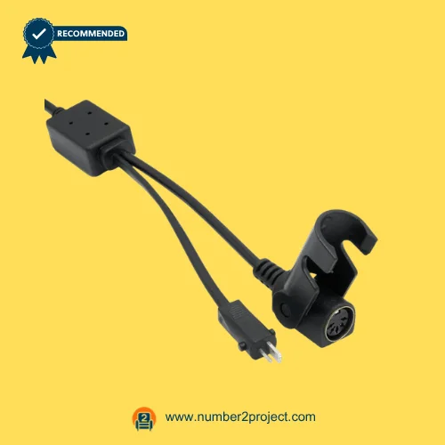 recliner actuator Y split cable adapter with 2 pin plug and round connector for lift chair motor wiring close up motion furniture Number2project