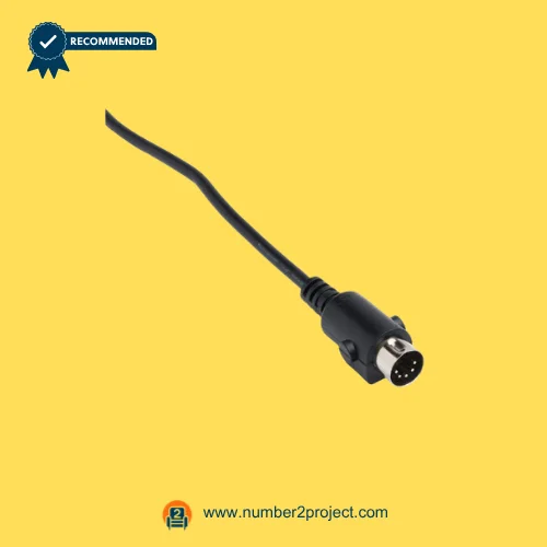 5 pin connector cable for recliner linear actuator motor round plug control cable for lift chair actuator system close up Number2project