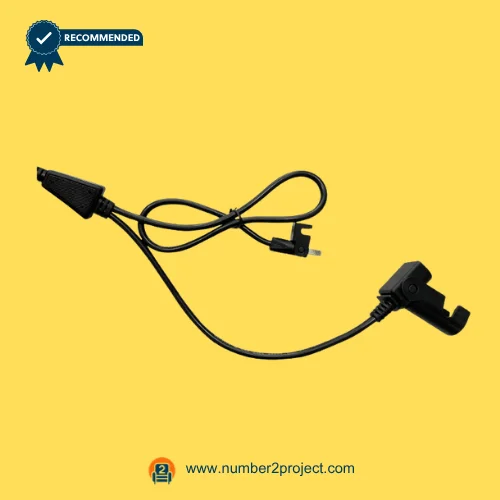 recliner actuator connection cable with multiple plugs including power connector and motor port for lift chair system wiring close up Number2project