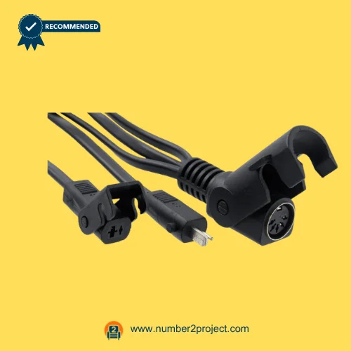 recliner actuator multi connector cable set with 5 pin port and multiple plugs for power and control lift chair wiring close up Number2project