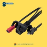 recliner multi connector cable set with 5 pin plug 2 pin connector and red safety locking plug lift chair actuator wiring Number2project