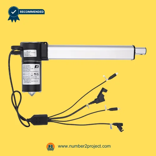 replacement linear actuator for LMD6208C-U-2 and LMD6208C1-2 recliner motor with multi cable connectors lift chair actuator full view Number2project