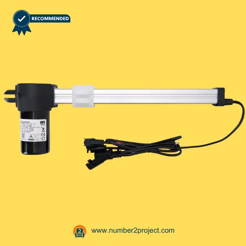 SMT SMT10-04-138-221 linear actuator for recliner lift chair motor with aluminum drive rail and wiring harness connectors motion furniture actuator Number2project