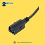 SMT SMT12-04-120-220 51F actuator 5 pin connector socket close up recliner motor cable control port Number2project