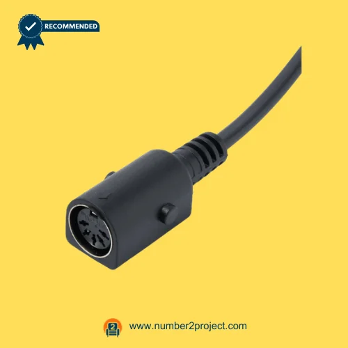 SMT SMT12-04-120-220 51F actuator 5 pin connector socket close up recliner motor cable control port Number2project