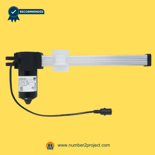 SMT SMT12-04-120-220 51F linear actuator for recliner lift chair motor with aluminum drive rail and power connector cable motion furniture actuator Number2project