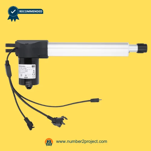 SMT SMT60-03-387-183 21T linear actuator for recliner lift chair motor with cylindrical drive tube and multi cable connectors motion furniture actuator Number2project