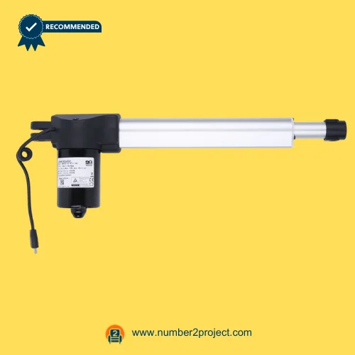 SMT SMT60-03-413-185 linear actuator for recliner lift chair motor with cylindrical drive tube and power cable motion furniture actuator Number2project