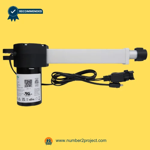 eMoMo 3MTDE 3MLE300-146E linear actuator with motor housing extension tube and power cable for recliner lift chair motion furniture actuator Number2project