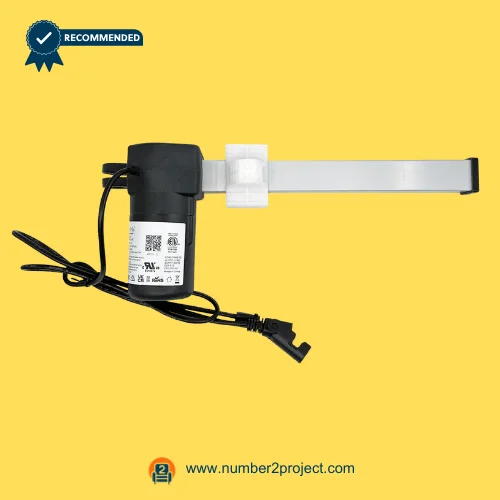 eMoMo 3MTR 3MR122-220E linear actuator with motor housing extension rail and power cable for recliner lift chair motion furniture actuator Number2project