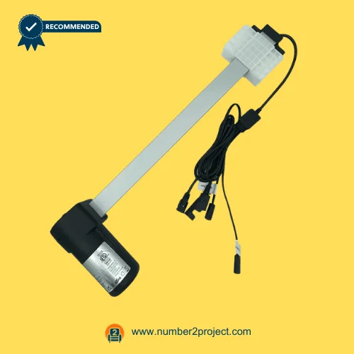 eMoMo 3MTR 3MR134-333S linear actuator motor assembly with extension rail and wiring harness for recliner lift chair motion furniture actuator Number2project