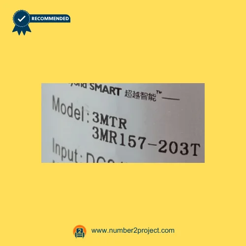eMoMo 3MTR 3MR157-203T linear actuator label close up showing model number recliner lift chair motor identification Number2project