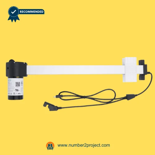 eMoMo 3MTRE 3MRE135-330E linear actuator with motor housing extension rail and power cable for recliner lift chair motion furniture actuator Number2project