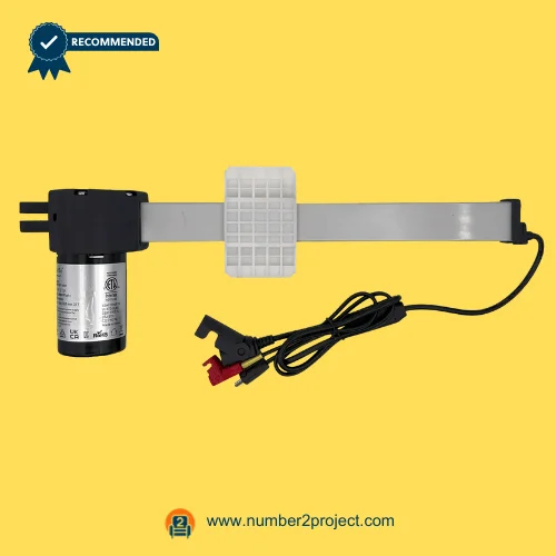 eMoMo 3MTRE 3MRE157-200T linear actuator with motor housing extension rail and power cable with connectors for recliner lift chair motion furniture actuator Number2project