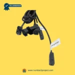 eMoMo recliner actuator wiring harness with multiple 2-pin connectors labeled headrest and lumbar for power recliner lift chair cable assembly Number2project