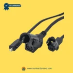 MULIN linear actuator cable set with multi pin connector and power plug for recliner lift chair motor wiring close up Number2project